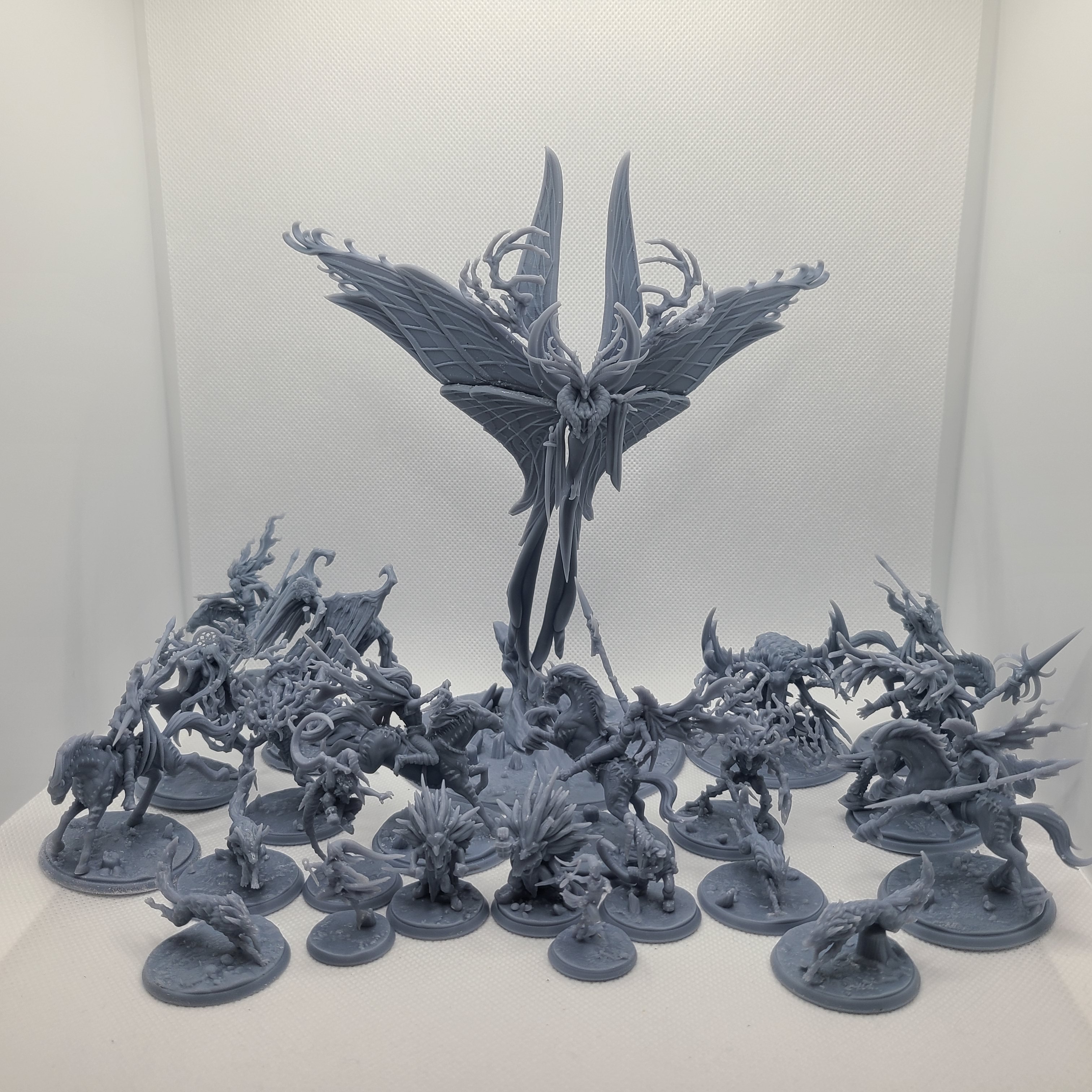 D Printable Full Pack Winter Fairies Of The Enchanted Forest Without