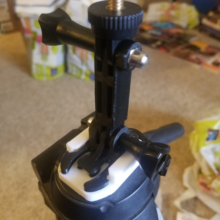 D Printable Gopro Mount Extensions By Chris Reynolds