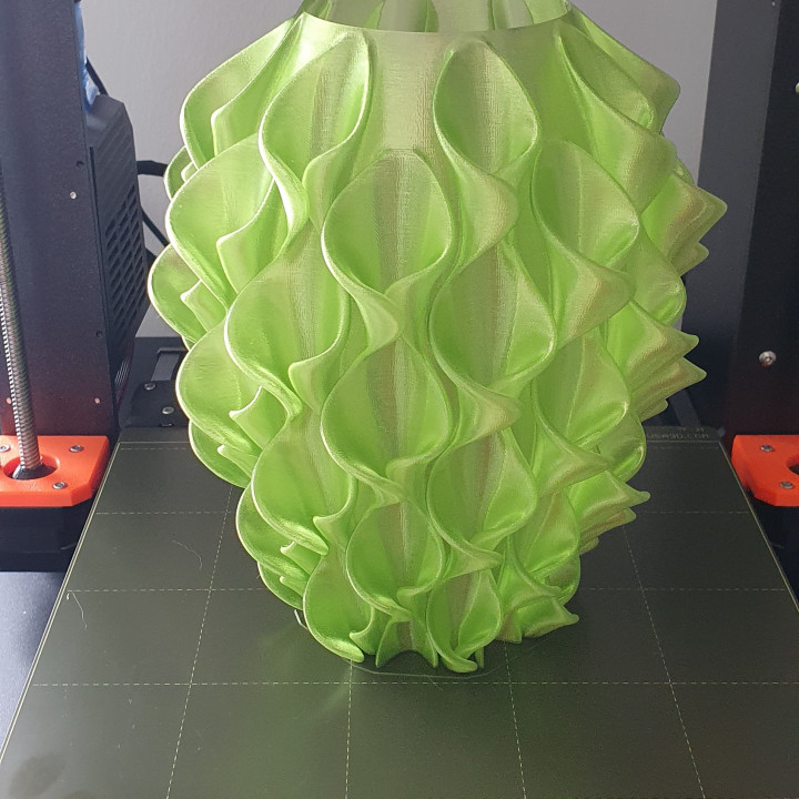 D Print Of Vase Mode Lilypot Vase By Kronholm