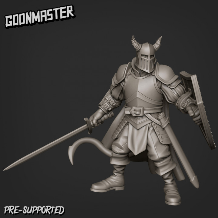 3D Printable Infernal Knight 2 By Goon Master