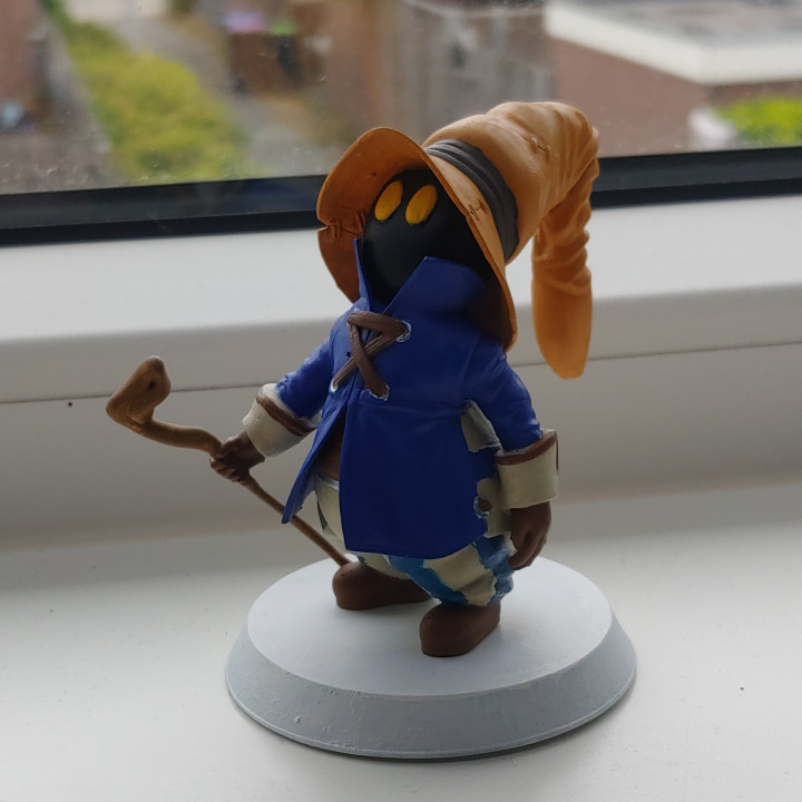 3D Print Of Vivi Ornitier Fan Art Final Fantasy IX By Lancekrasniqi