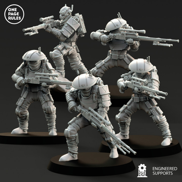 D Printable Eternal Dynasty Army Bundle By One Page Rules