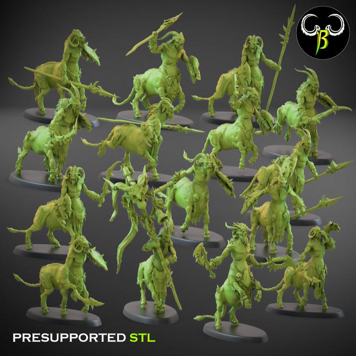 D Printable Fallen Beasts Bestial Hunters By Claybeastcreation