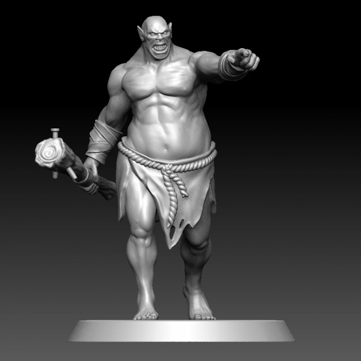 3D Printable Ogre By Scalemail Studios