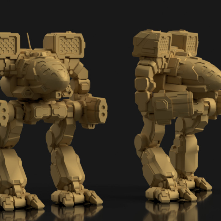 D Printable Madcat Timberwolf Pryde For Battletech By Matt Mason