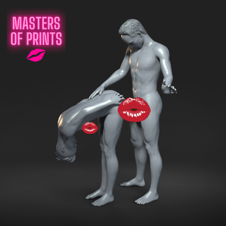 D Printable Hard Sex Nsfw Erotic Miniature Mm Scale By Master