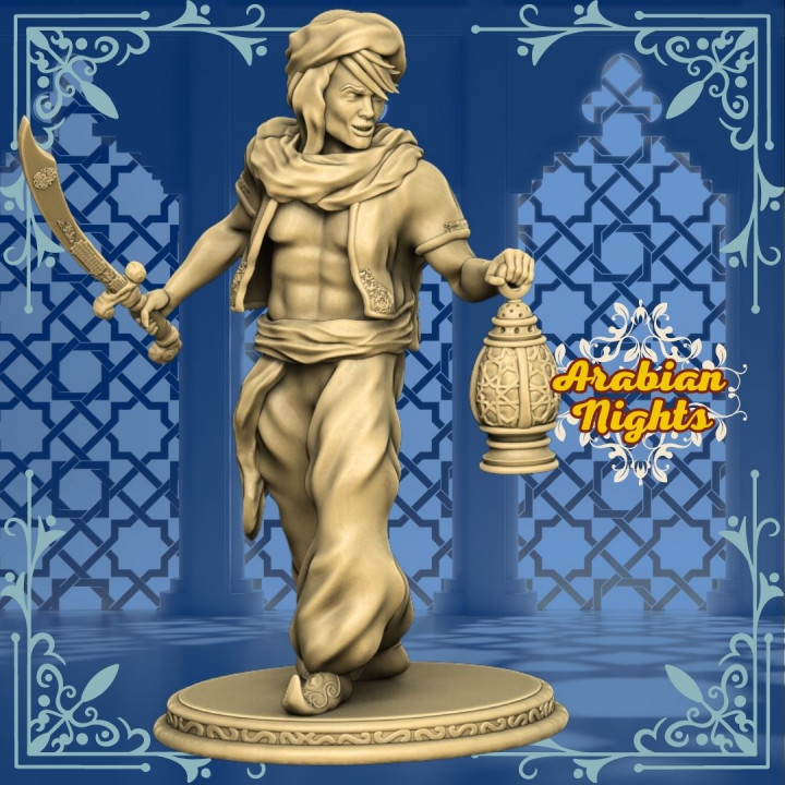 D Printable Streetboy Arabian Nights By Miniaturescraze