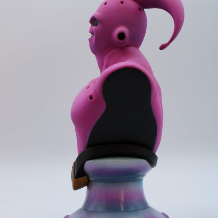 3D Printable MAJIN BUU BUST By Lucas Perez