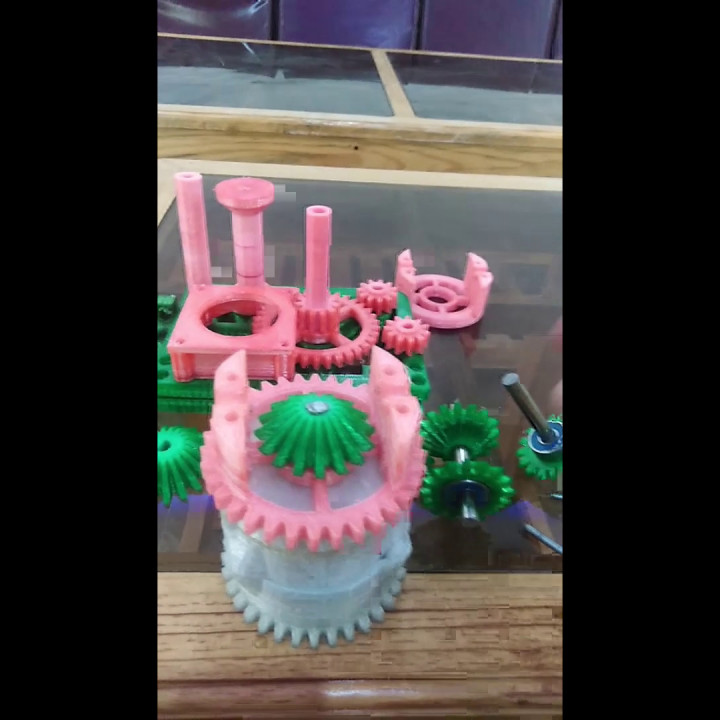 3D Printable Differential Gear By Shoaib Khan