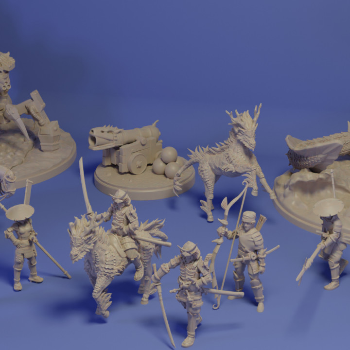 3D Printable Date Clan By Steam Tatsu