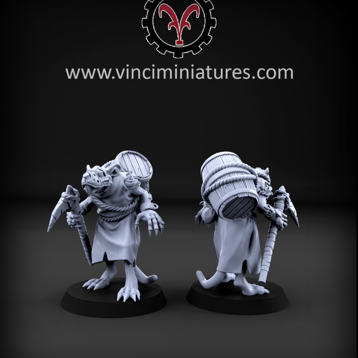 D Printable Tunnel Rats Set By Vinciminiatures