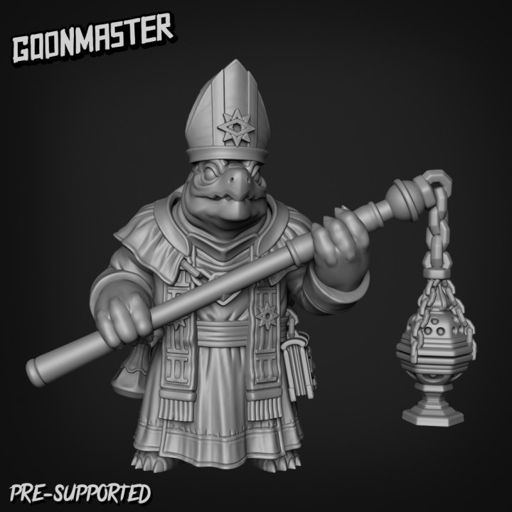 3D Printable Turtle Cleric 3 By Goon Master