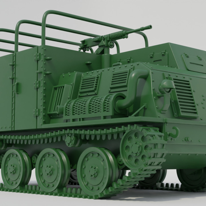 D Printable Type Ho Ki Apc Crewmen Japan Ww By Wargame D