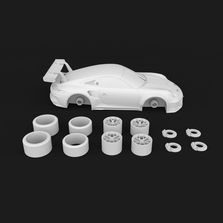 D Printable Racing Car Gt Motorsport Ready To Print Stl