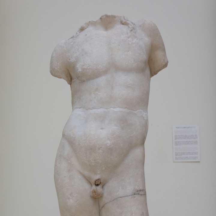 Torso of Dionysus at the Cinquantenaire Museum of Brussels, Belgium image