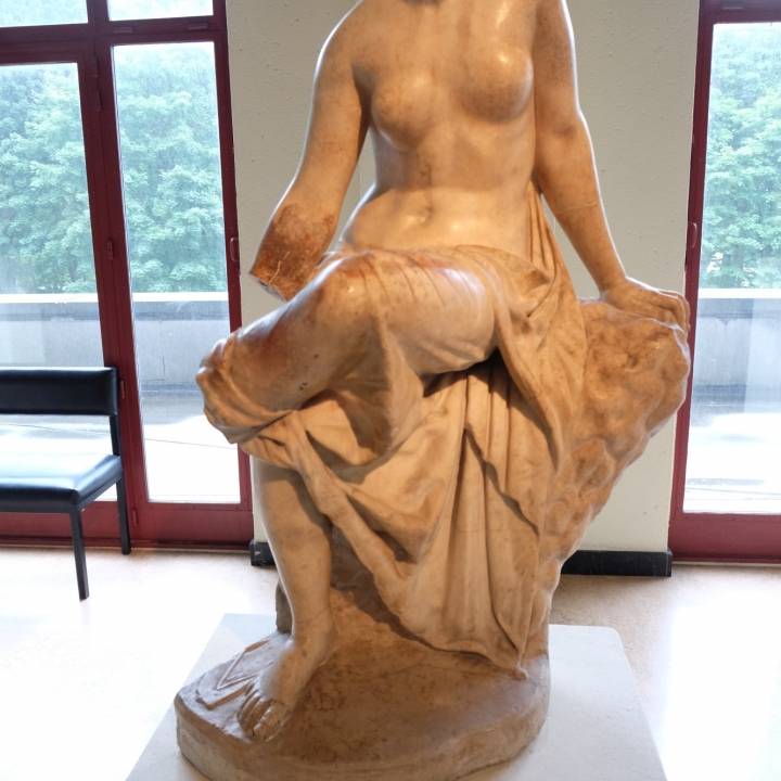 Seated Nymph at The Cinquantenaire Museum in Brussels, Belgium image