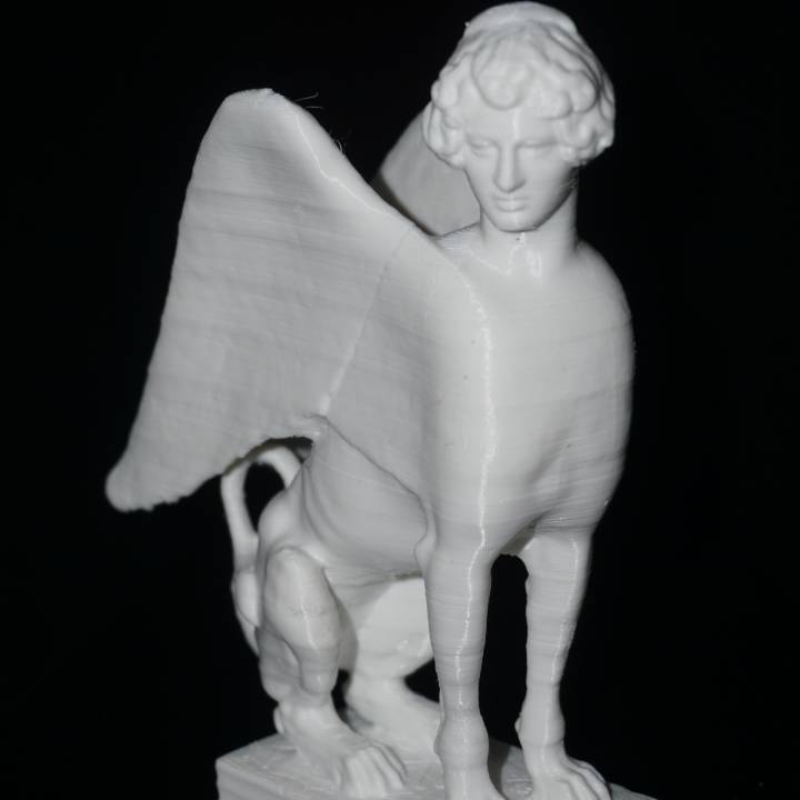 Sphinx Seated at The Royal Cast Collection, Copenhagen image