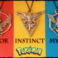 Picture of print of Pokemon Go : Team Instinct Pendant