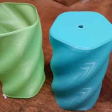 Picture of print of 5-Sided Twist Container
