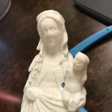 Picture of print of Figure of Virgin Mary