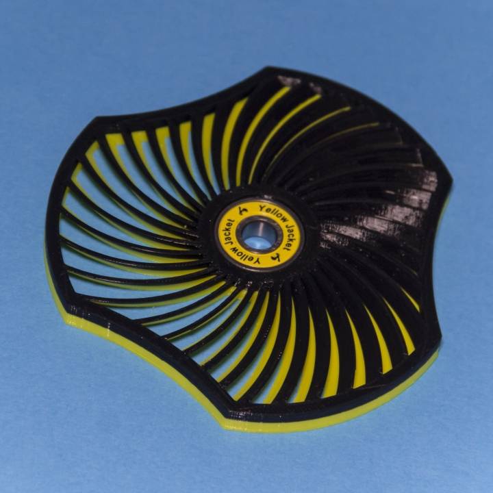 Spiral Moire Wind Spinner image