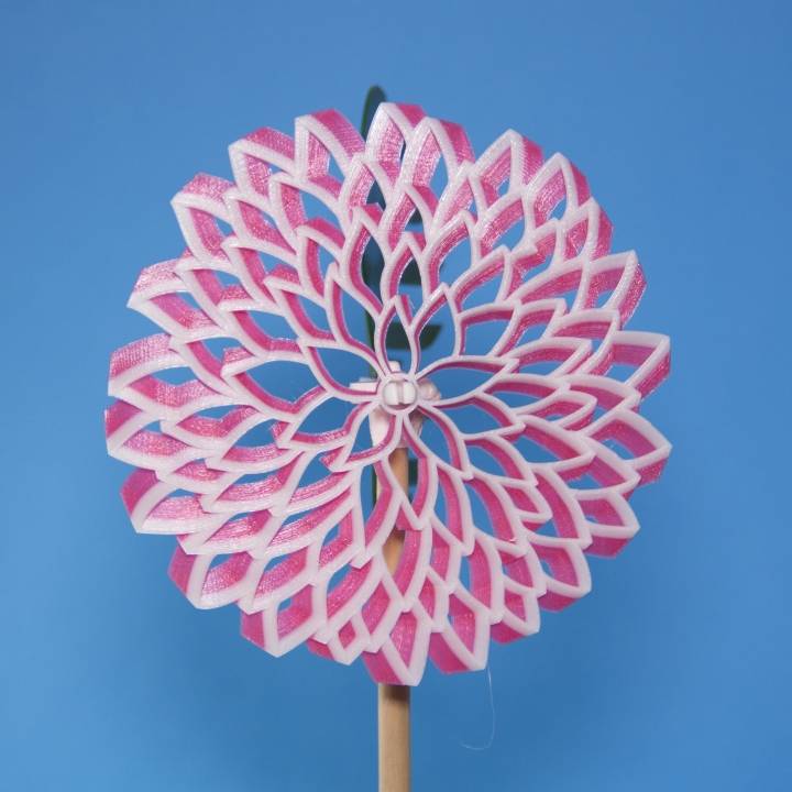 Big Flower Pinwheel image