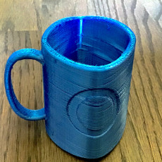 Picture of print of Squircle Mug // Ambiguous Cylinder Illusion