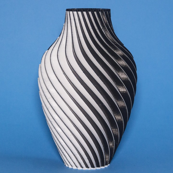 Chromatic Split Vase image