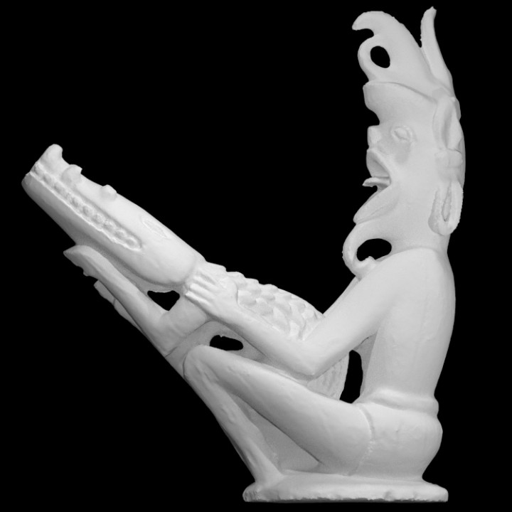 Figure of The Goddess Ganga image