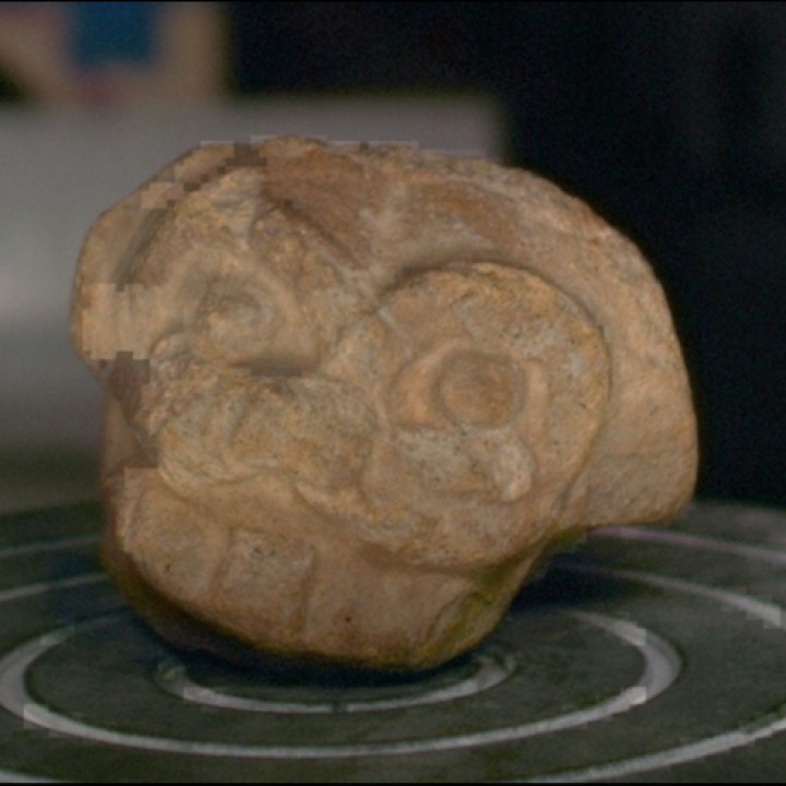 Aztec Figurine, probably a Jaguar image