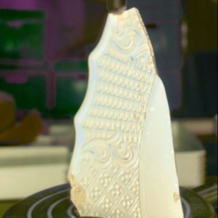 White salt glazed stoneware image
