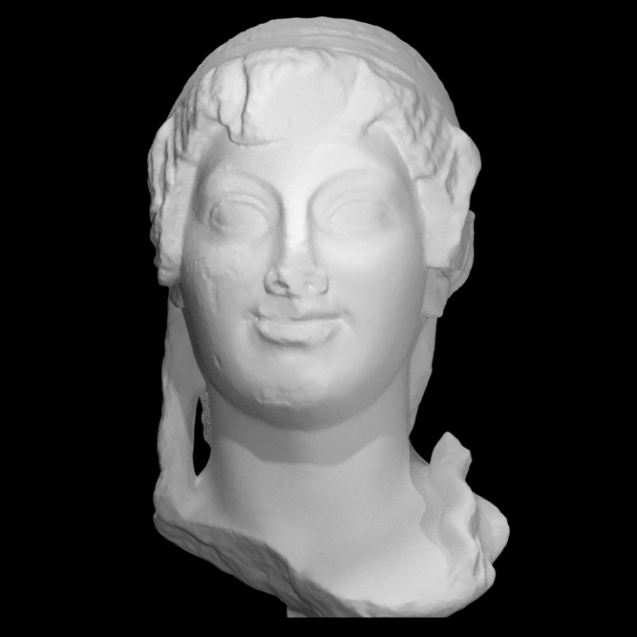 Head of a Maenad image