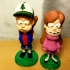 Dipper and Mabel from Gravity Falls print image