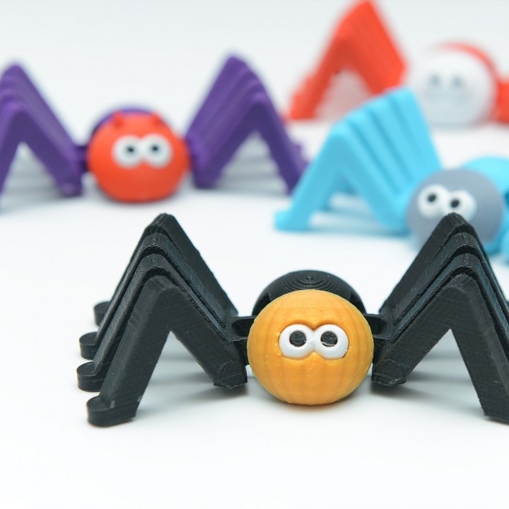 Scary Spiders Go Trick or Treating! image