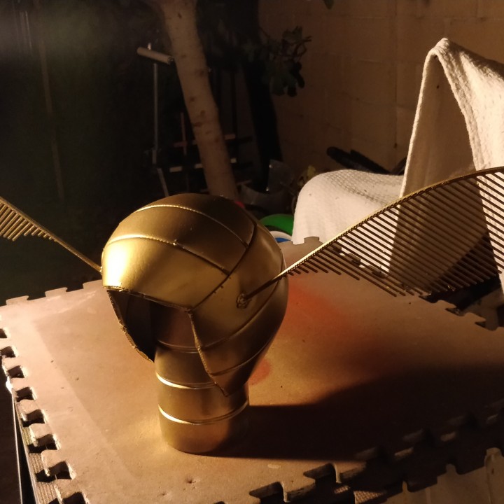 Golden Snitch Wings (or Moth Antennae?) image