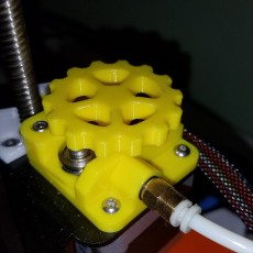 Picture of print of Manual Filament Feeder Extruder Gear Knob Mod for CR-10 and other Bowden 3D Printers