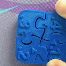 Picture of print of Printer Clearance Test Puzzle