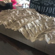 Picture of print of 3D Puzzle // Death Valley