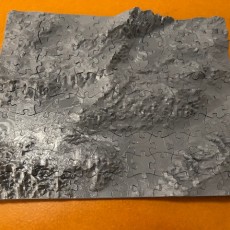 Picture of print of 3D Puzzle // Death Valley