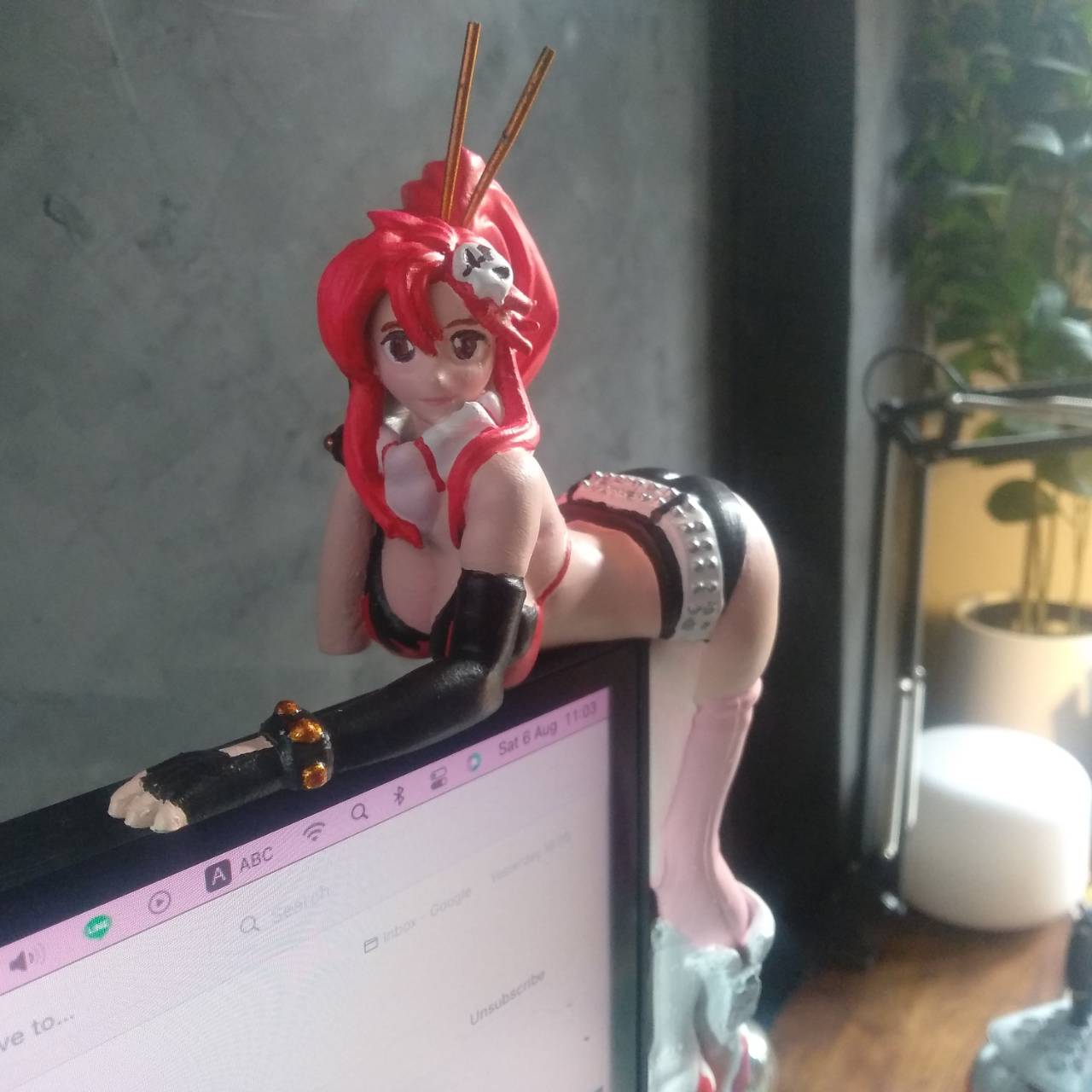 3D Printable Gurren Lagann - Yoko Littner - CR-10 Box Pose by Printed  Obsession