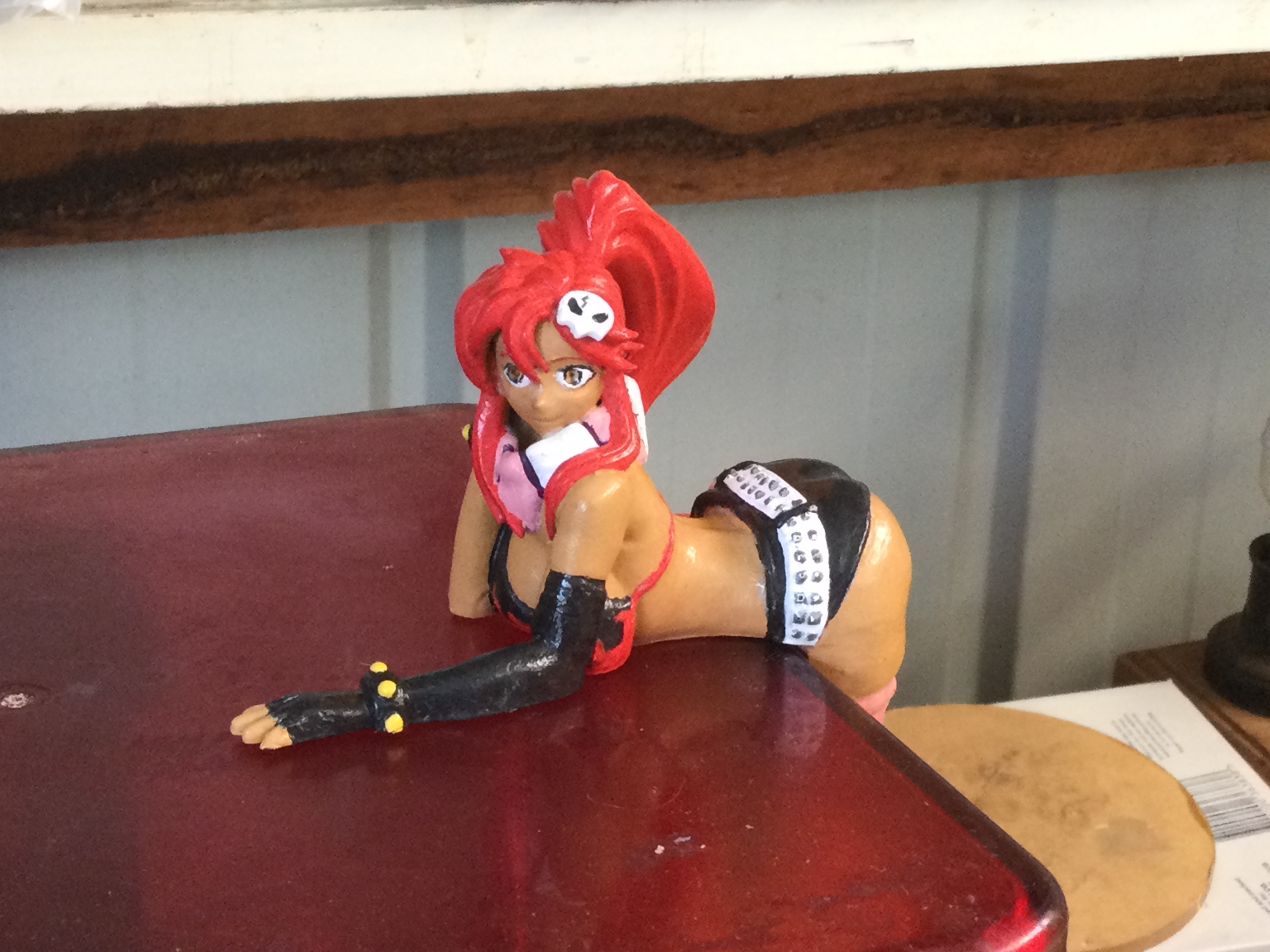 3D Printable Gurren Lagann - Yoko Littner - CR-10 Box Pose by Printed  Obsession