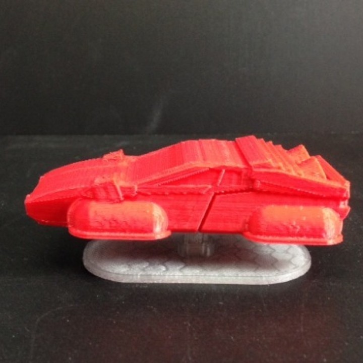 Serengeti LAZERDREAM (80's Hovercar in 18mm scale) image