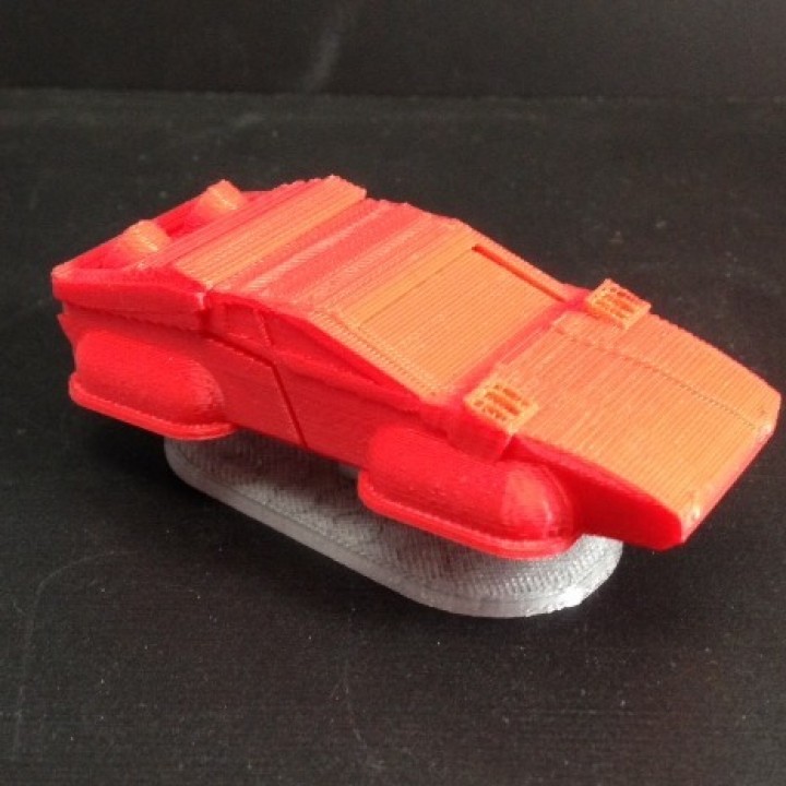 Serengeti LAZERDREAM (80's Hovercar in 18mm scale) image