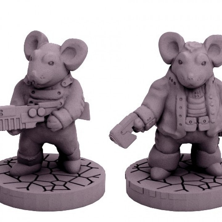Mouse Pookah Fringers (18mm scale) image