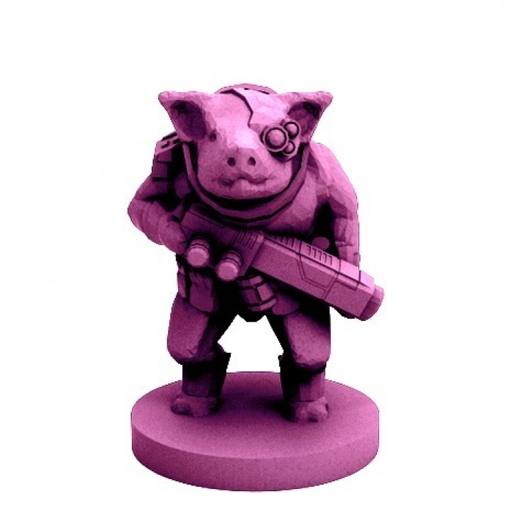 Pigman Commando (18mm scale) image