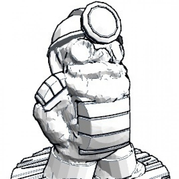 Gnomedozer, Snap-fit Model image