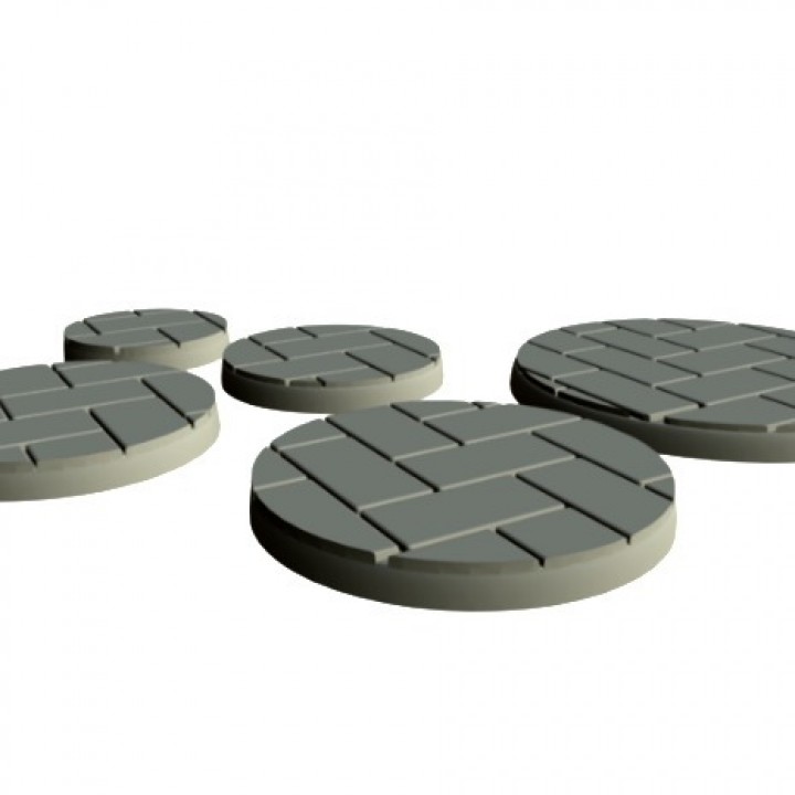 Flagstone Bases (15mm scale) image