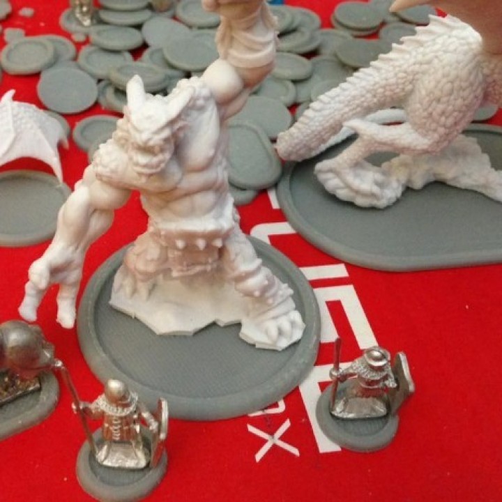 Recessed Monster Bases (15mm scale) image