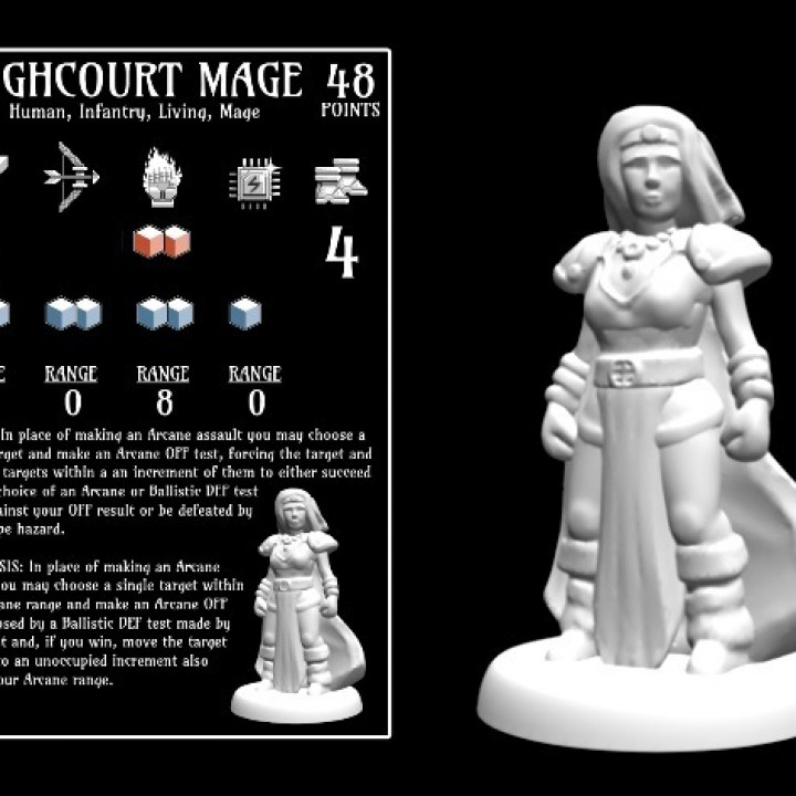 Highcourt Mage (18mm scale) image