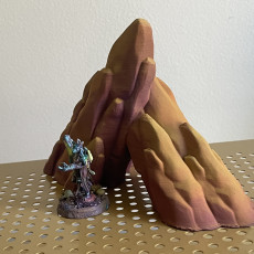 Picture of print of Rock Formations (15mm/18mm/28mm scale)